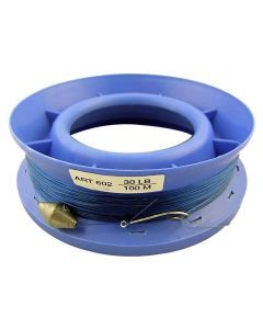 6 Inch Hand Caster Pre Rigged with 100m of 30lb Mono Fishing Line