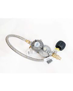 Bromic 160MJ Dual Stage Regulator kit with pigtail and test point adaptor – 3/8″ SAE