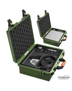 STARBEAM Starlink Mini Hard Protective Travel Case with Storage - Green