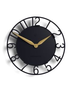 Newgate Time Traveller Wall Clock-Petrol Blue