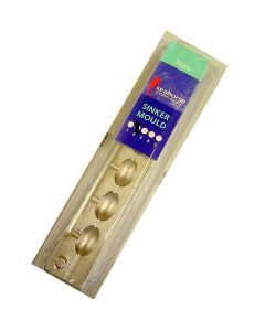 Seahorse 2 Bean Sinker Mould - Makes 6 Sinkers  - Made In Australia