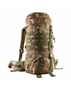 Caribee 6940 Cadet 65L Auscam Rucksack Camouflage Backpack
