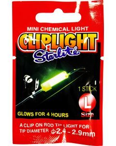 Large Size Starlite Chemical Cliplight-Clip on Fishing Rod Tip Light-Glow Stick