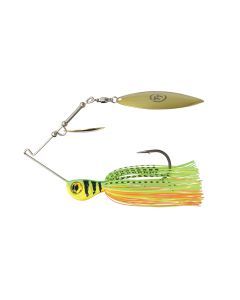 TT Lures 3/8oz Tornado+ Tandem Blade Spinnerbait Lure - FIRETIGER