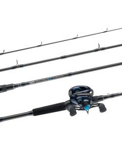Jarvis Walker 6'6 Bullseye 4-8kg 2 Piece Baitcaster Combo