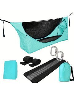 Outdoor Camping Hammock with Mosquito Net & Mattress