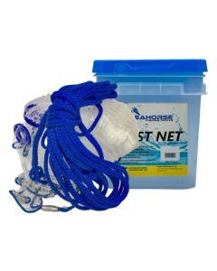 Seahorse Lead Weighted 7ft Mono Drawstring Cast Net with 3/4 Inch Mesh