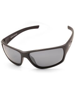 North Beach Gooper Satin Black/Grey Flash Mirror Men's Polarised Sunglasses 70731