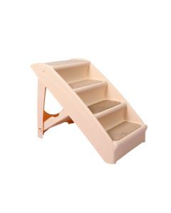 Pawz Pet Ramp Indoor Dog Steps Stair Portable Foldable Ladder For Bed Sofa Brown