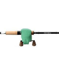 13 Fishing TX Green Skull Cap Reel Guard Low Profile Baitcaster Reel Cover