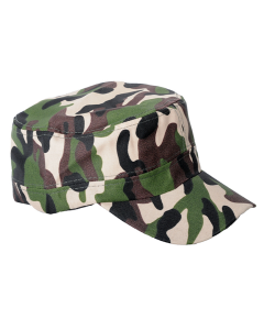 Mens Army Cap Hat Cadet Castro Military Patrol Baseball Summer Camo Camouflage