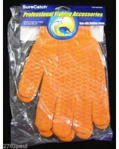 1 Pair of Surecatch Non-Slip Lattice Multi-Use Fishing Gloves