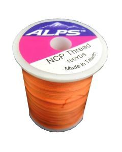Alps 100yds of Orange Rod Wrapping Thread - Size A (0.15mm) Rod Binding Cotton