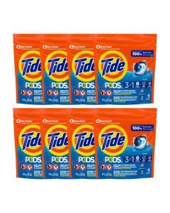 Tide 3 in 1 Original x 128 Laundry Pods