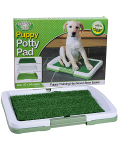 Dog Potty Patch Training Grass Pad - Portable Indoor Toilet Mat