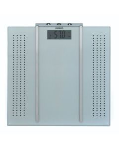 Propert 150kg Digital Bathroom Scales Tempered Glass Weight Checker Omega BIA - Silver