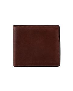 Dents RFID Two-Colour Pebble Grain Leather Bifold Wallet with Coin Purse - Tan
