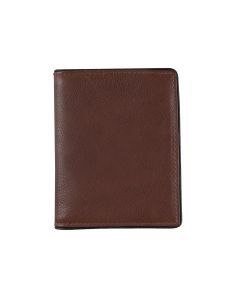 Dents RFID Two-Colour Pebble Grain Leather Business Card Holder - Tan