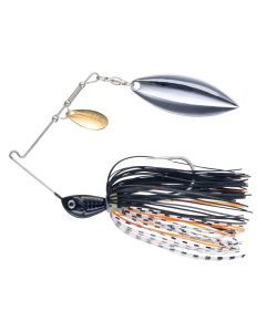 Bite Science 1/2oz PTX Spinnerbait Lure - Black / Orange