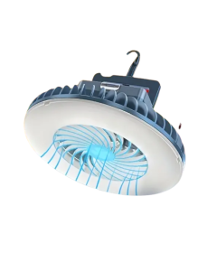 Camping Fan Light with Hook, Magnet & USB