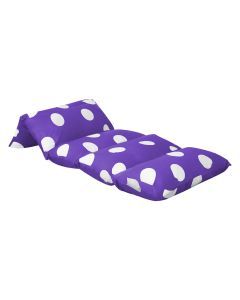 Dreamz Foldable Mattress Kids Pillow Bed Cushion Sofa Chair Lazy Couch Purple L