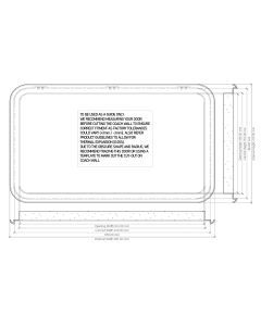 Coast Door 2 - White 415 x 681 (M500-110)