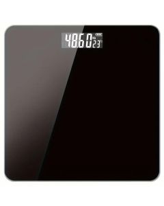 Durable Electronic Body Weight Scale - High Precision, Battery-Powered (Black)