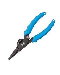 Shimano 7.5 Inch Stainless Steel Long Nose Pliers with Line Side Cutter