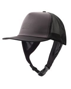 Ocean & Earth Kuta Adult Mesh Trucker Cap with Chin Strap - Black