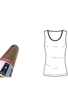 MERINO SKINS Ladies Scoop Neck Tank Top - Skin (Sleeveless Wool Thermals Base Layer)