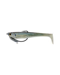 4.5 Inch Zerek Flat Shad Pro Soft Plastic Lure - Sliver Whiting