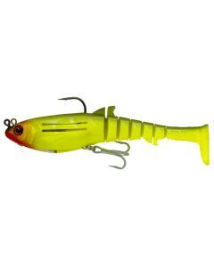 145mm Zerek Jighead Rigged Flat Shad X Soft Plastic Swimbait Lure-Chocolate Rose
