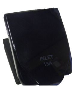 AUSTRALIAN RV 15AMP POWER INLET BLACK