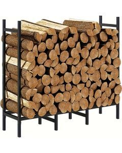 Heavy-Duty Firewood Rack for Indoor Outdoor