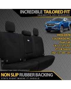 Holden Colorado RG Neoprene Rear Seat Covers