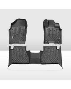 KIWI MASTER 3D TPE Car Floor Mats Liner fit for Nissan Navara 2015~ON NP300 D23