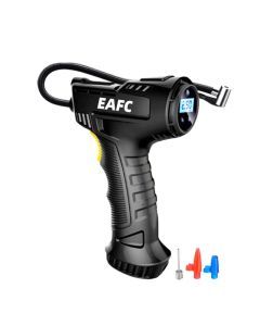 120W Wireless Electric Car Tire Inflator Portable Digital Air Compressor Black