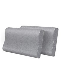 Dreamz Memory Pillow Foam Shoulder Pain Neck Slow Rebound Support Grey