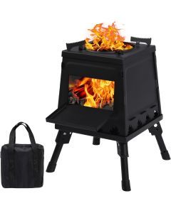 Wood-Burning Camping Stove Outdoor Grill