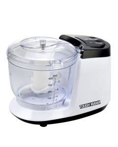 Tough Mama 400ml Electric Mini Food Chopper w/ USA Plug - NTMCHP-1 (Cordless USB Rechargeable)