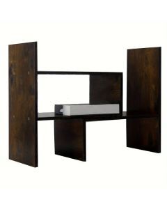 Minimalist Desktop Bookshelf - Compact Office Storage Solution