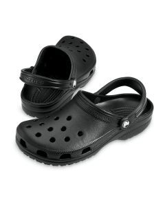 Crocs Adult Classic Clogs - Black (Summer Unisex Shoes/Sandals/Slides)