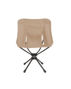 Swivel Detachable Camping Chair Folding Khaki