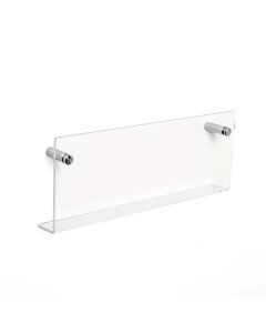 Transparent Wall-Mounted Bookshelf