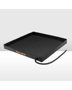 San Hima Camping Shower Tent Base 1.03x1.03M Foldable & Portable RV Awning Floor