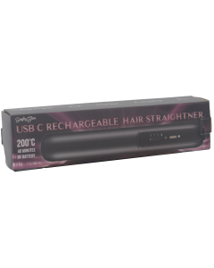 USB-C RECHARGEABLE HAIR STRAIGHTENER