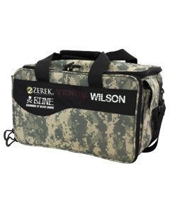 Wilson Large Digi Camo Series Fishing Tackle Bag with Three Fishing Tackle Trays