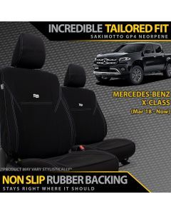 Mercedes-Benz X-Class Neoprene 2x Front Seat Covers