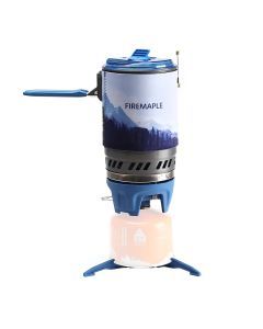 Camping Stove with Micro Regulator Valve Blue