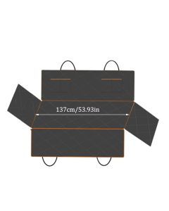 Waterproof Dog Car Seat Cover Scratch-Resistant Protector Black